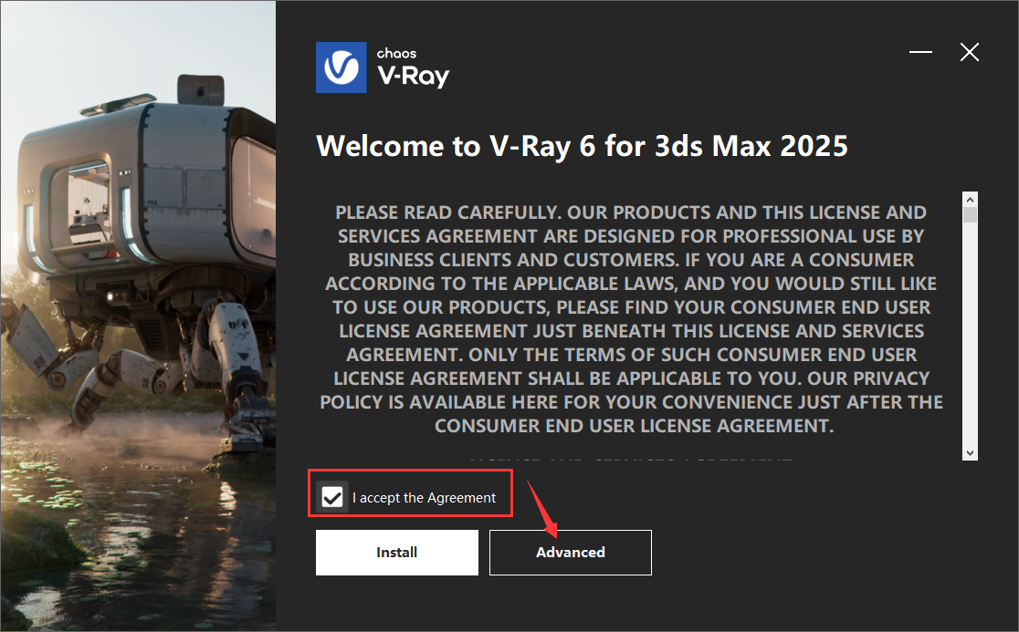 【VRay6.2渲染器】VRay6.2006 for 3dmax 2020-2025汉化破解版安装图文教程、破解注册方法